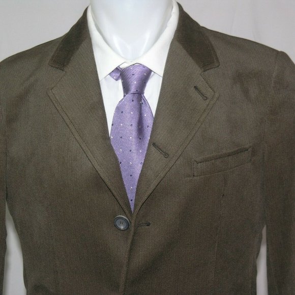 Emporio Armani Green Line Four Roll Three Blazer